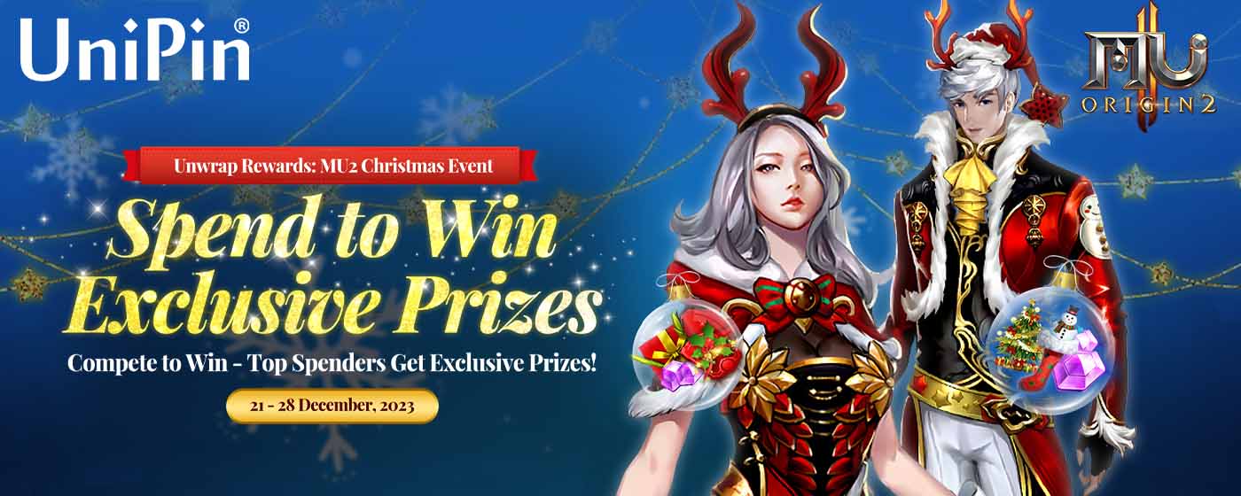 Jingle All the Way To Rewards: MU2's Festive Bonanza At UniPin! (MY)